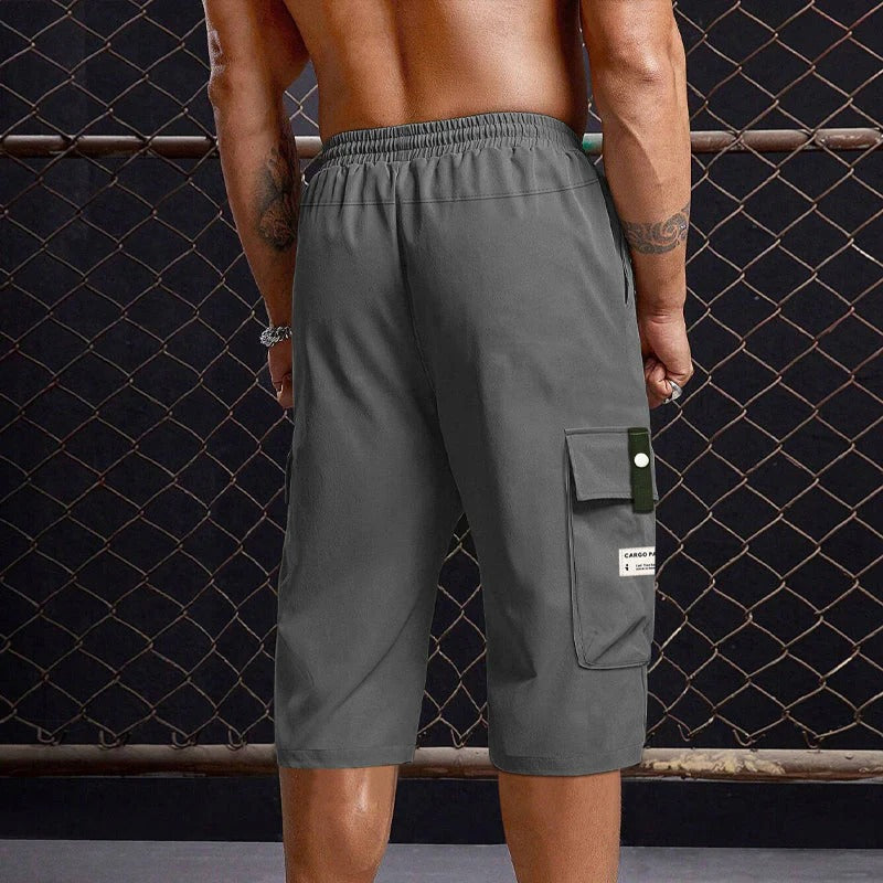 Orion - Pantalón cargo 3/4 con Cordón Ajustable