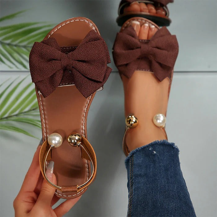 Sandalias con Perlas