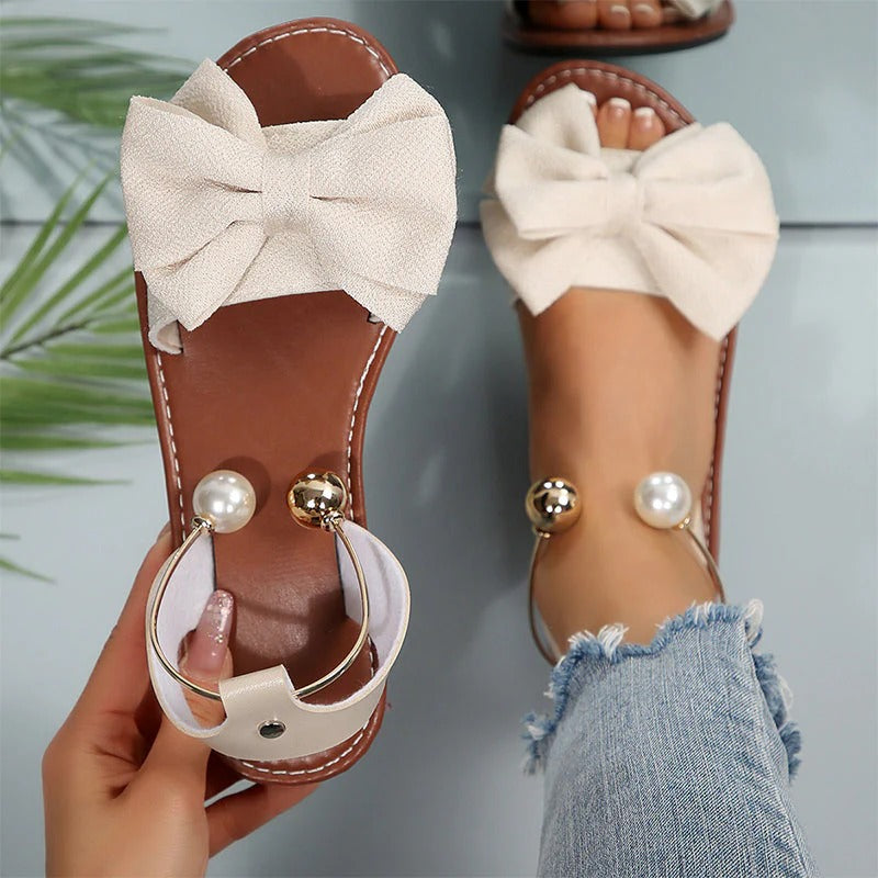 Sandalias con Perlas