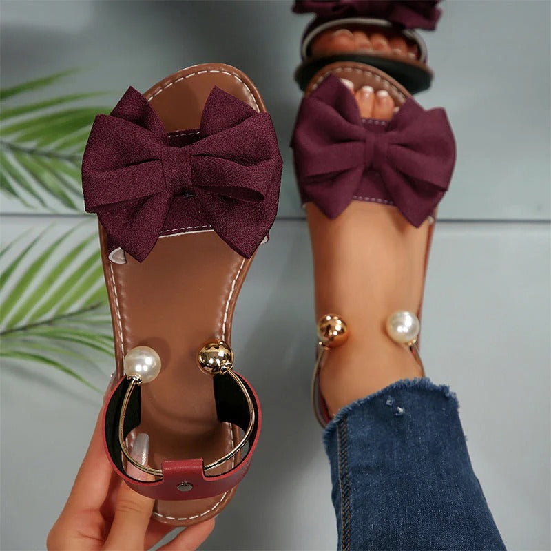 Sandalias con Perlas