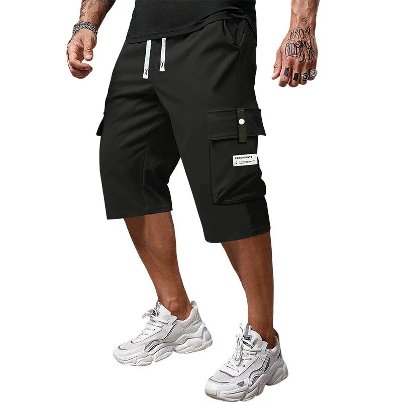 Orion - Pantalón cargo 3/4 con Cordón Ajustable