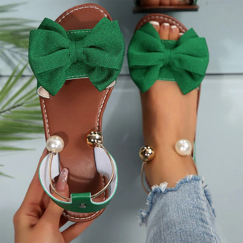 Sandalias con Perlas