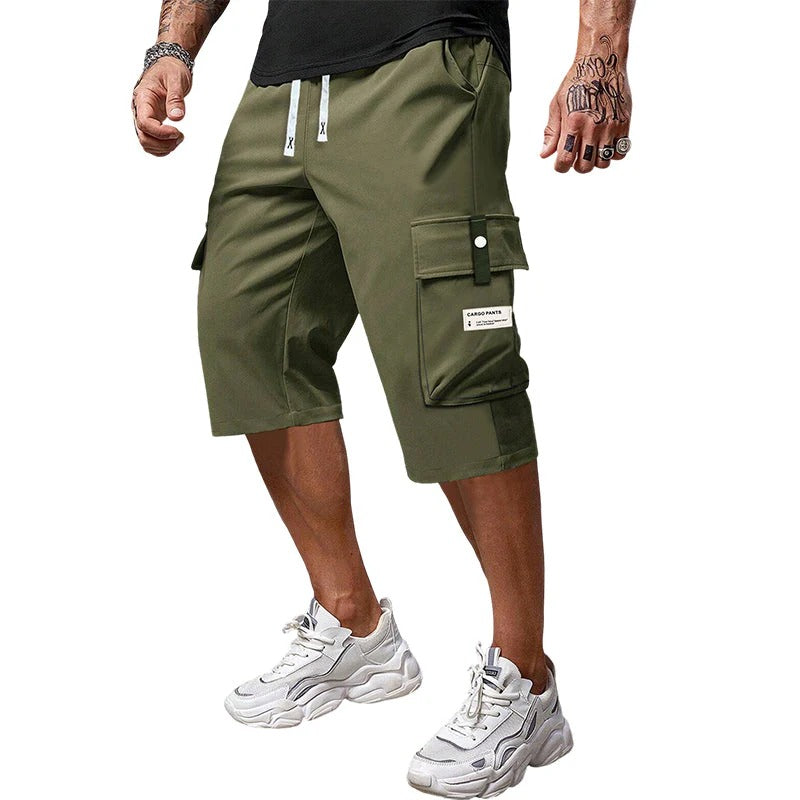 Orion - Pantalón cargo 3/4 con Cordón Ajustable