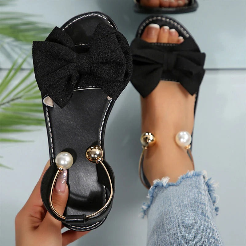 Sandalias con Perlas