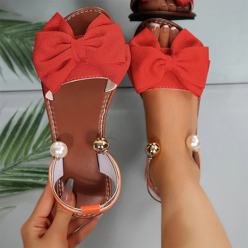 Sandalias con Perlas