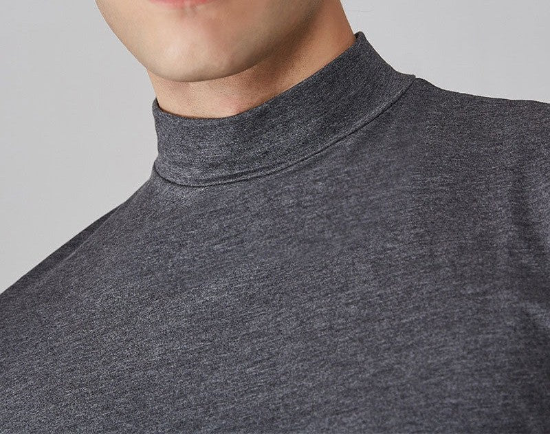 Noah - Camiseta ajustada de cuello alto para hombre